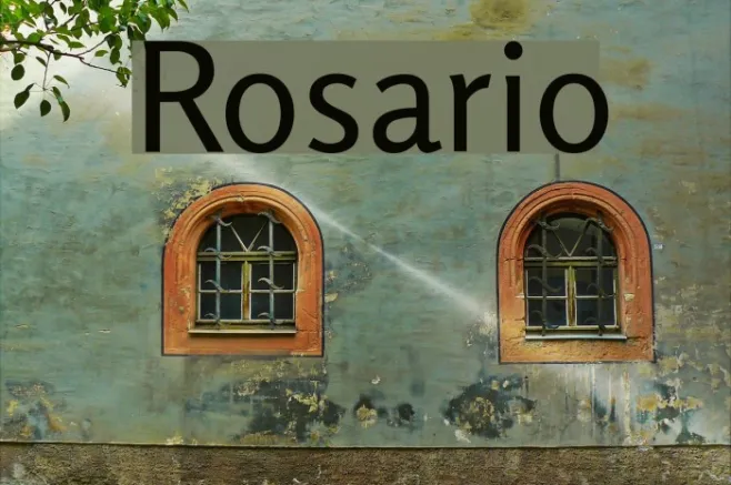 Rosario Example 1
