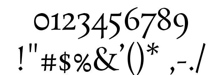 Rosarivo-Regular Font OTHER CHARS
