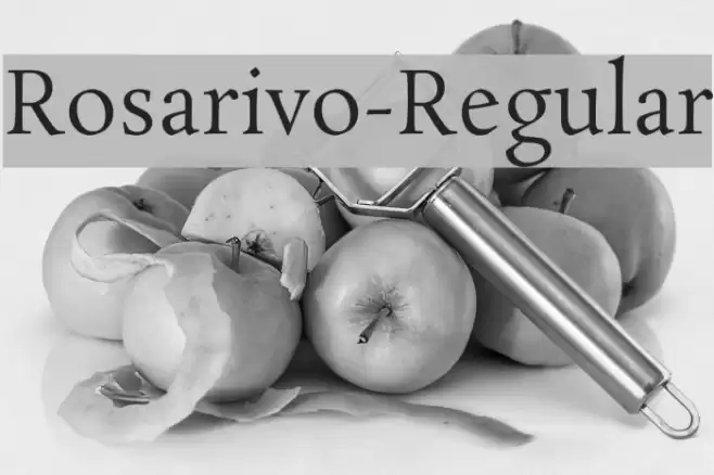 Rosarivo-Regular  examples