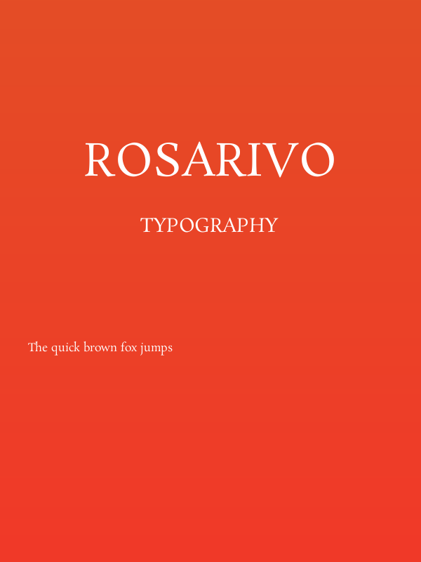 Rosarivo Poster