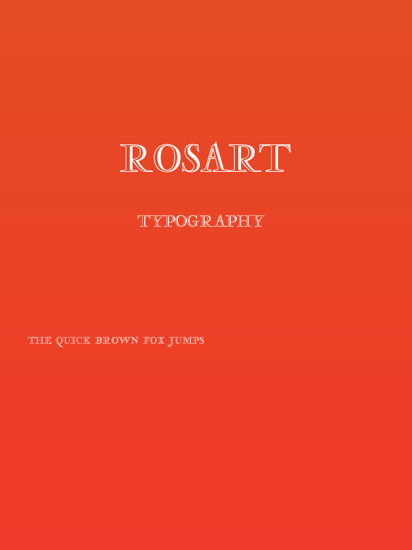 Rosart Poster