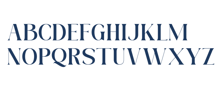 Rosavine Regular Uppercase