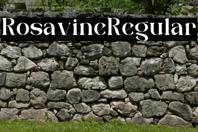 Rosavine Regular Example 2