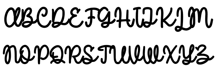 Roscheefs Free Regular Font OTHER CHARS