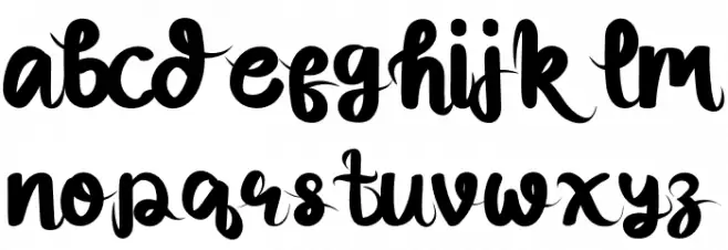 Rose Berry फ़ॉन्ट लोअरकेस