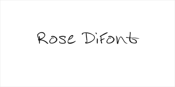 Rose DiFont Logo