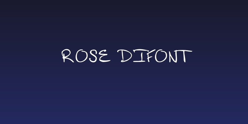 Rose DiFont Social Header