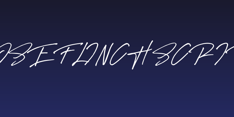 Rose Flinch Script Social Header