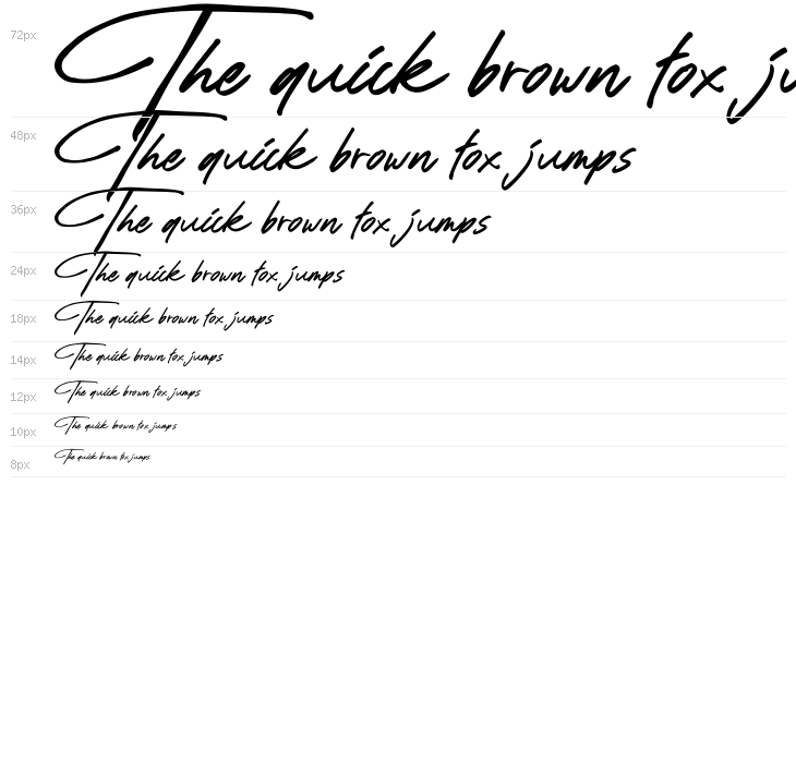 Rose Flinch Script Waterfall