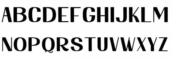 Rose Flinch Шрифта ВЕРХНИЙ