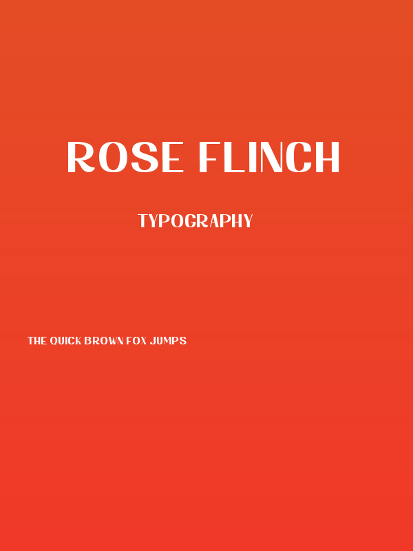 Rose Flinch Poster