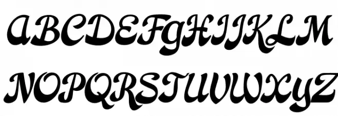 Rose Katrinah Italic Polices MAJUSCULES