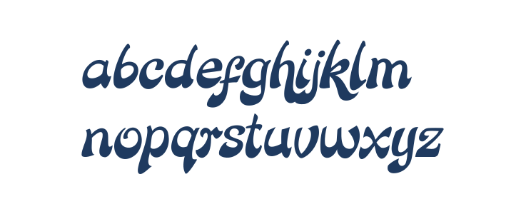 Rose Katrinah Italic Lowercase