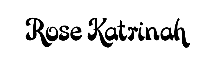 Rose Katrinah Шрифта