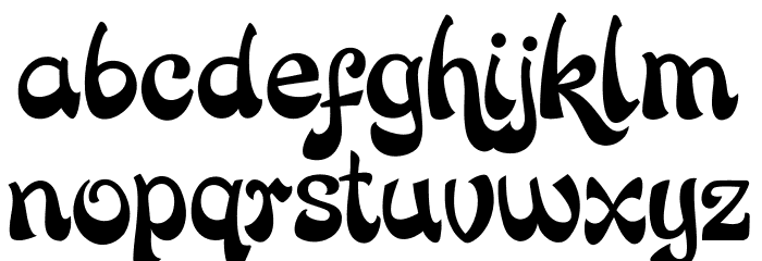 Rose Katrinah Шрифта строчной