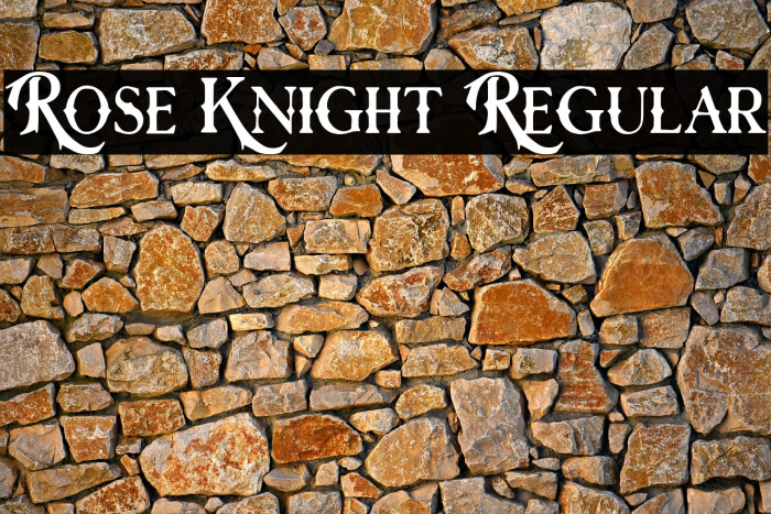 Rose Knight Regular Example 1
