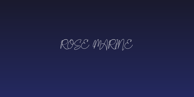 Rose Marine Social Header