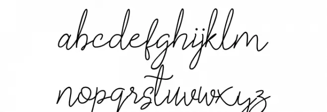 Rose Marine फ़ॉन्ट लोअरकेस