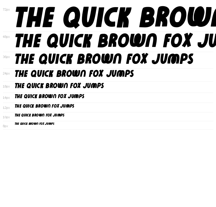 Rose Minie Bold Italic Waterfall