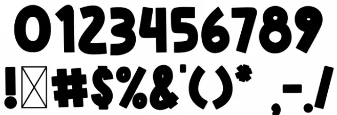 Rose Minie Bold Font OTHER CHARS