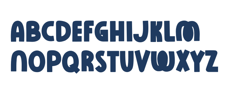 Rose Minie Bold Lowercase