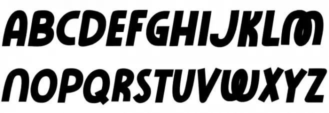 Rose Minie Italic Caratteri MINUSCOLO