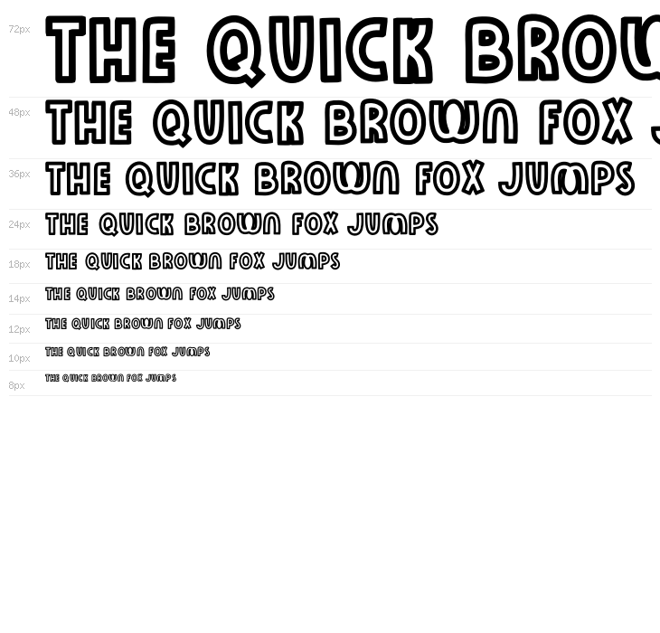 Rose Minie LineBold Waterfall