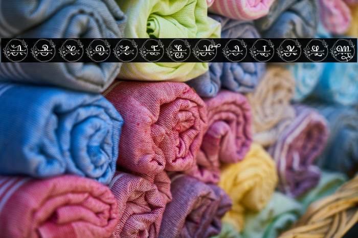 Rose Monogram Example 1