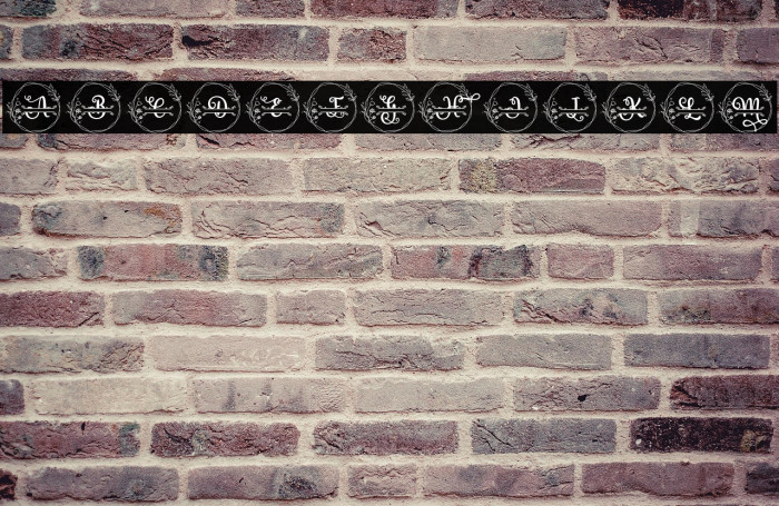 Rose Monogram Example 3