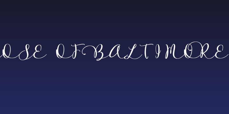 Rose Of Baltimore Social Header