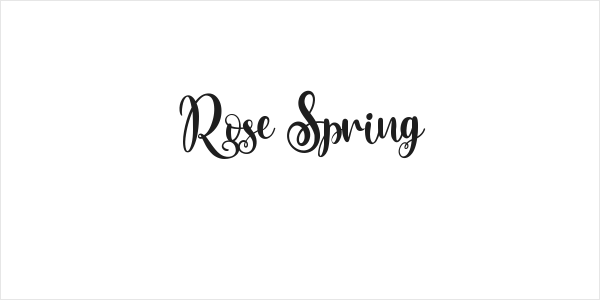 Rose Spring Logo