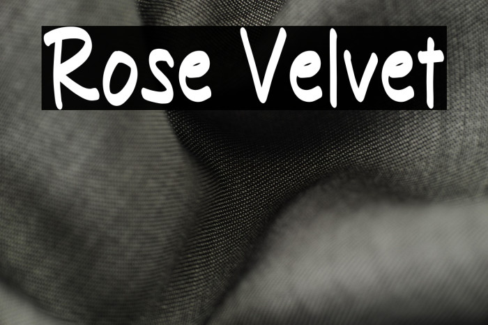 Rose Velvet Example 3