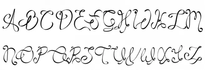 RoseHellisaDemo Schriftart Groß