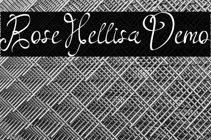 RoseHellisaDemo Example 1