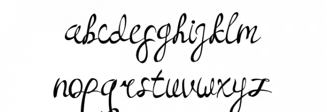 RoseHellisaDemo 字体 小写