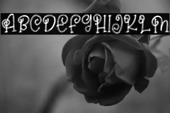 RoseHipsFREE Font examples