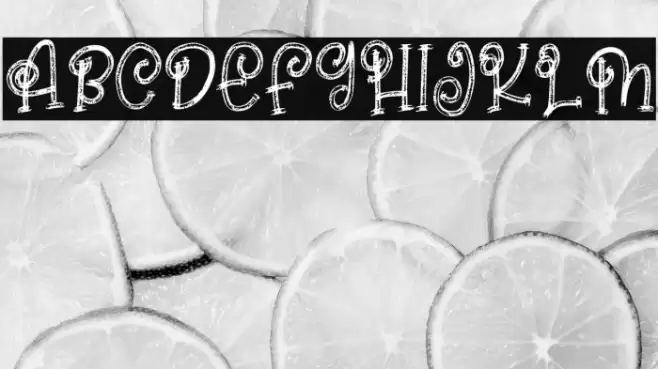 RoseHipsFREE Font examples