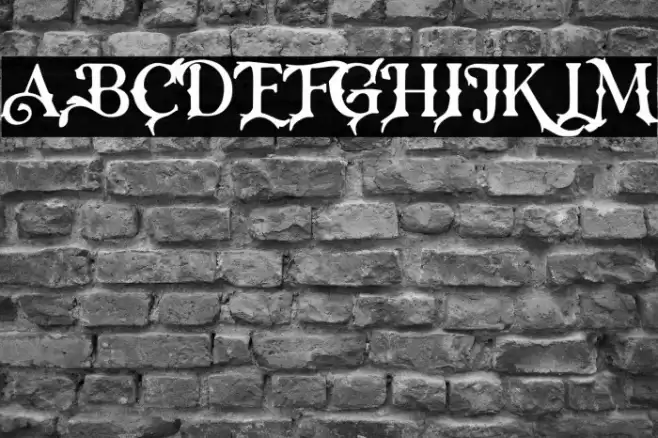 RoseKnight-Regular Font examples