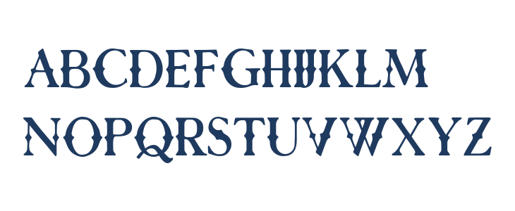 RoseKnight-Regular Lowercase