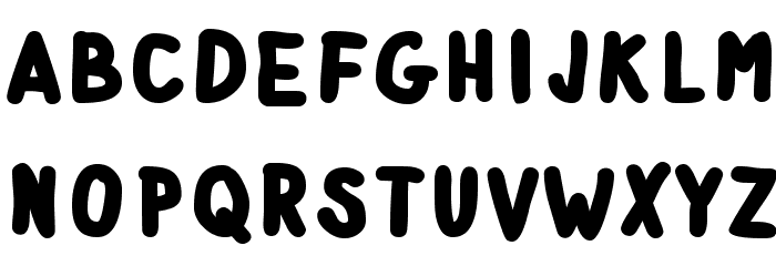 RosePie Font LOWERCASE