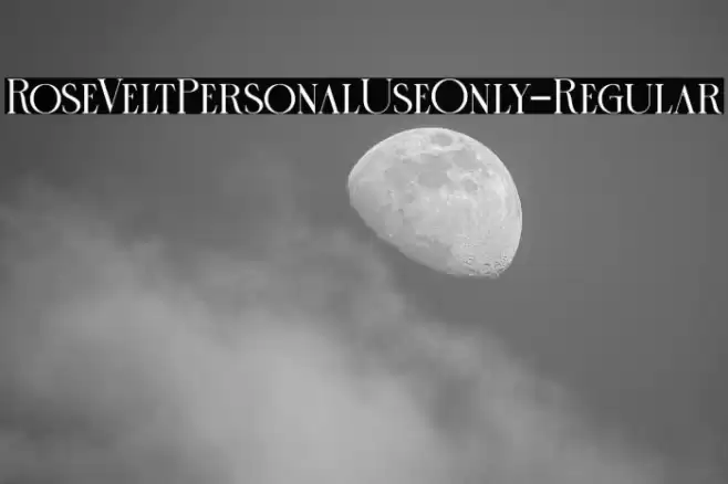 RoseVeltPersonalUseOnly-Regular Font examples