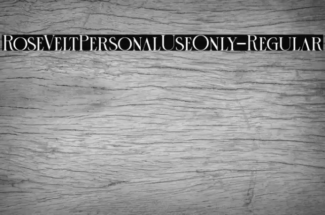 RoseVeltPersonalUseOnly-Regular Font examples