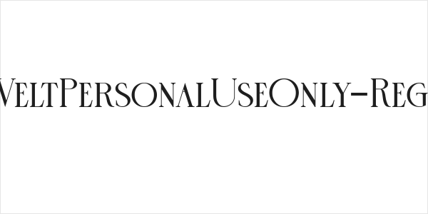 RoseVeltPersonalUseOnly-Regular Logo