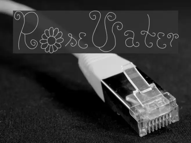 RoseWater Font examples