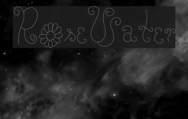 RoseWater Font examples