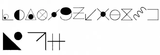 RoseXStitch Font OTHER CHARS