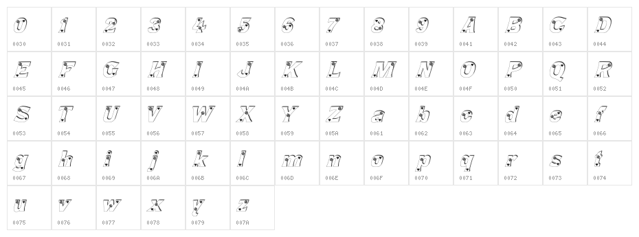 Rose_Heart Character Map
