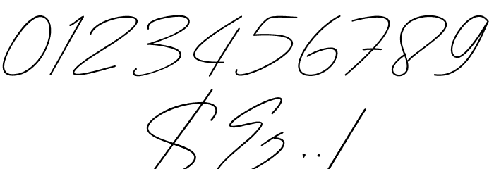 Rosebondy Demo Font OTHER CHARS