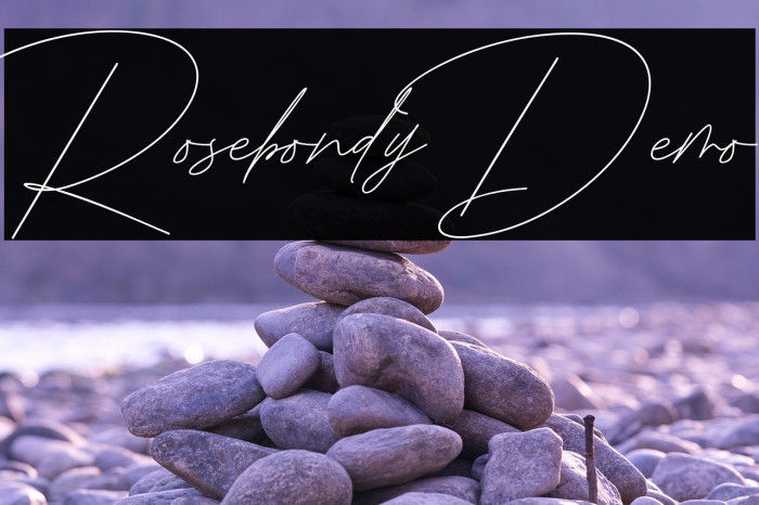 Rosebondy Demo Example 2