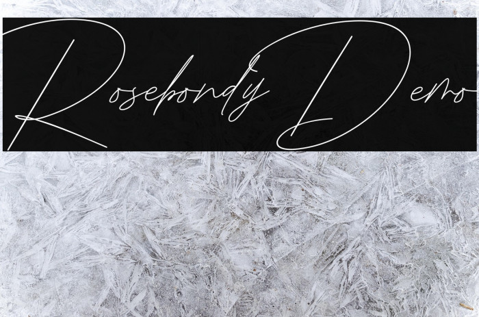 Rosebondy Demo Example 3